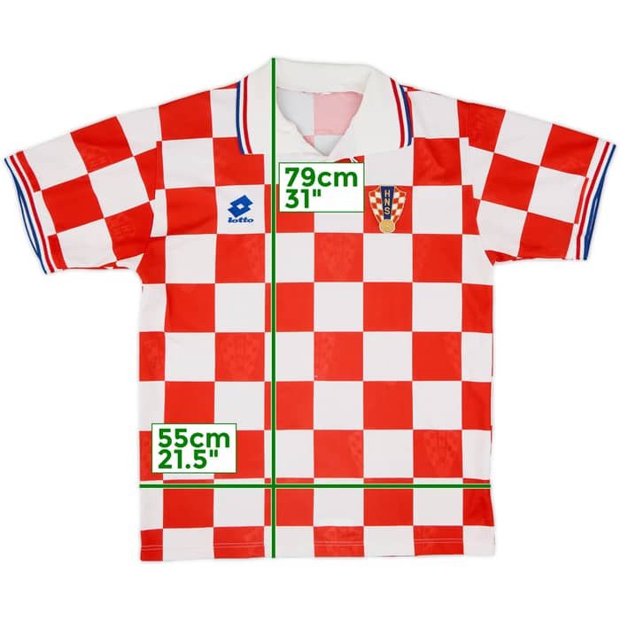 1996-98 Croatia Home Shirt - 7/10 - (L)