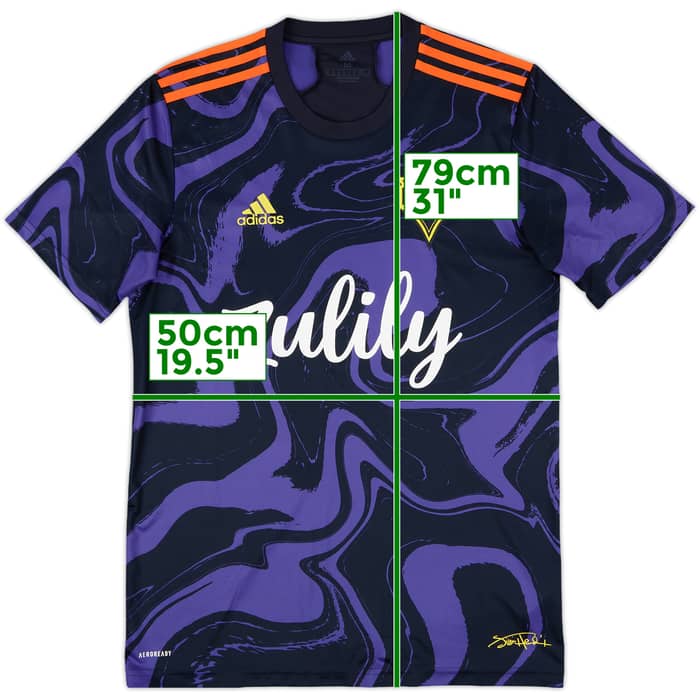 2021-23 Seattle Sounders Away Shirt - 9/10 - (M)