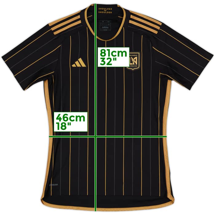 2024-25 Los Angeles FC Home Shirt - 10/10 - (M)