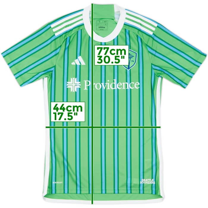 2024 Seattle Sounders Home Shirt - 10/10 - (S)