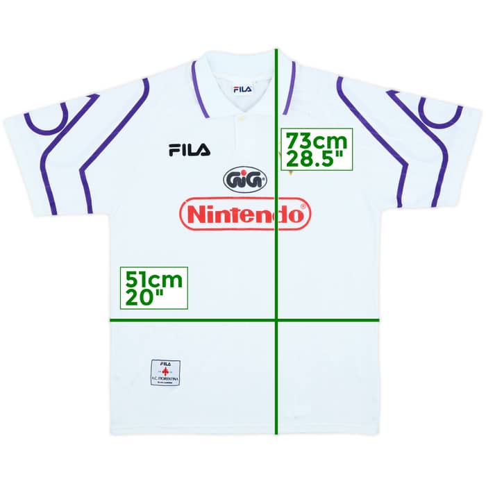 1997-98 Fiorentina Away Shirt - 10/10 - (S)