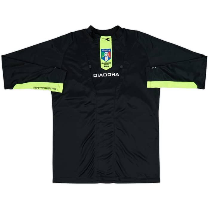 2009-10 Italy Diadora Referee Shirt & Shorts - 10/10 - (S)