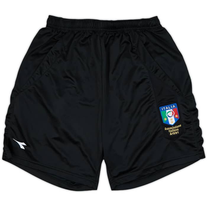 2009-10 Italy Diadora Referee Shirt & Shorts - 10/10 - (S)