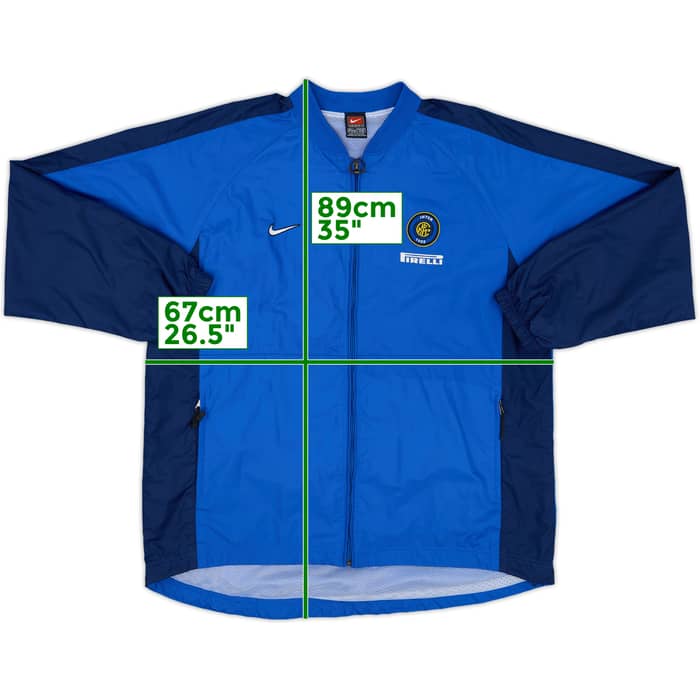 1999-00 Inter Milan Nike Track Jacket - 6/10 - (L)