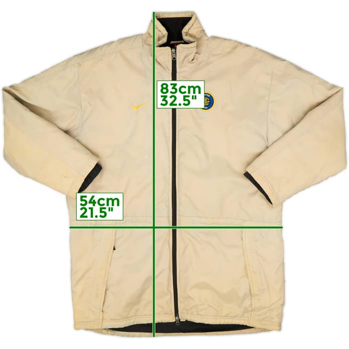 1999-00 Inter Milan Nike Padded Bench Coat - 5/10 - (L)