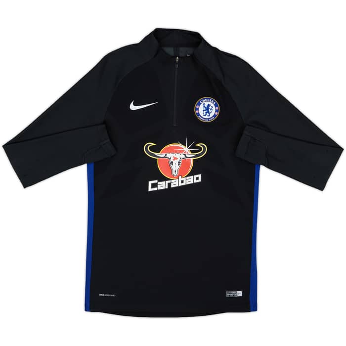2018-19 Chelsea Nike 1/4 Zip Drill Top - 8/10 - (S)