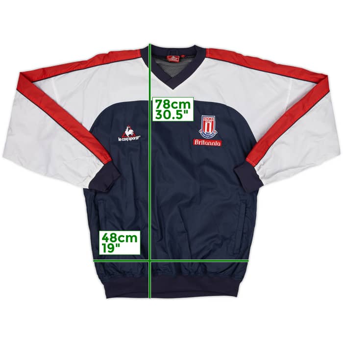 2002-03 Stoke City Le Coq Sportif Windbreaker - 5/10 - (M)