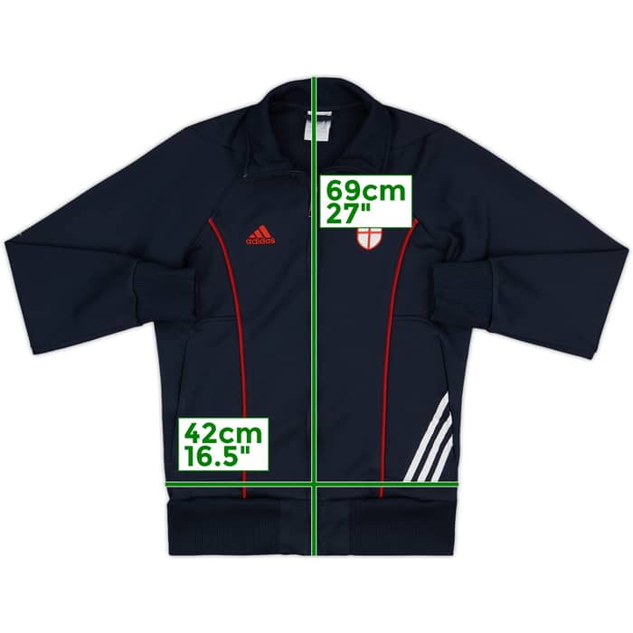 2010 South Africa World Cup adidas Track Jacket (England) - 7/10 - (S)