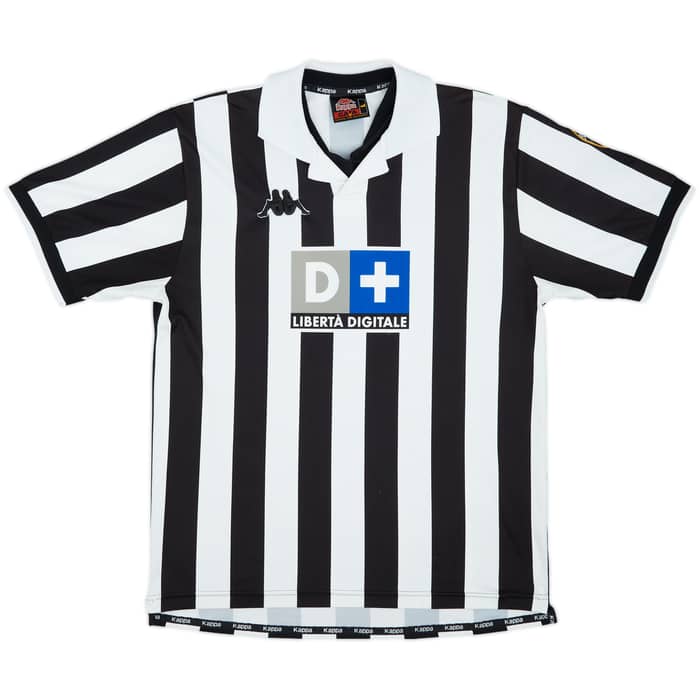 1998-99 Juventus Home Shirt Zidane #21 - 9/10 - (L)