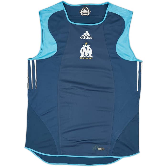 2005-06 Olympique Marseille adidas Training Vest - 6/10 - (M)