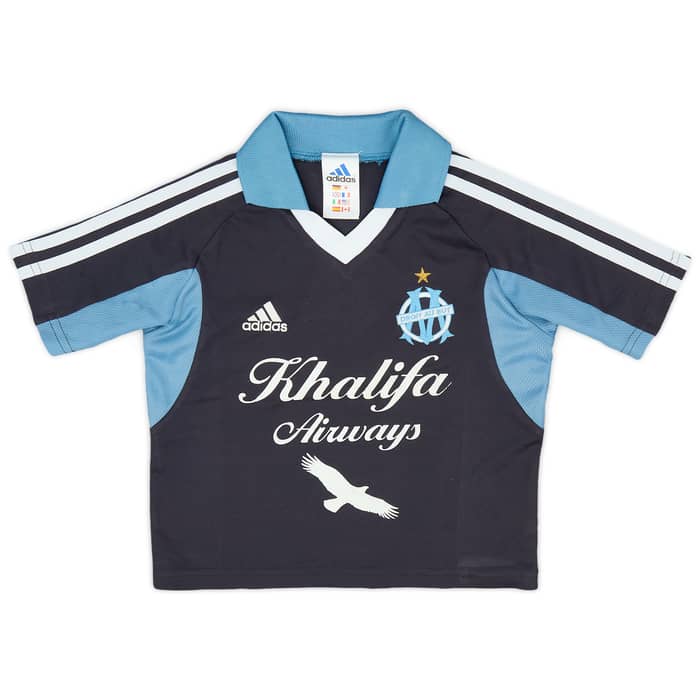 2001-02 Olympique Marseille Away Shirt & Shorts - 8/10 - (5-6 Years)