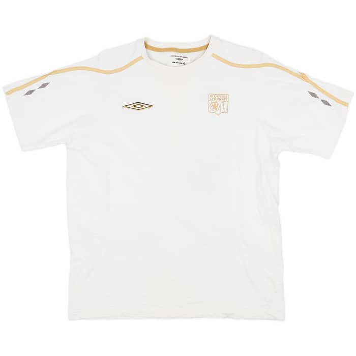 2009-10 Lyon Umbro Cotton Shirt - 9/10 - (L)