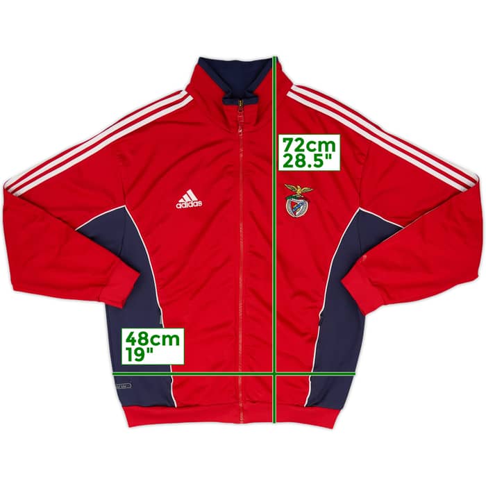 1999-00 Benfica adidas Track Jacket - 8/10 - (XL)