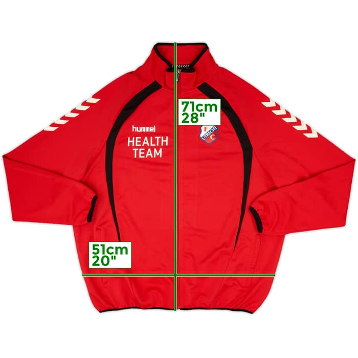 2013-14 FC Utrecht Hummel Staff Issue Track Jacket - 7/10 - (3XL)