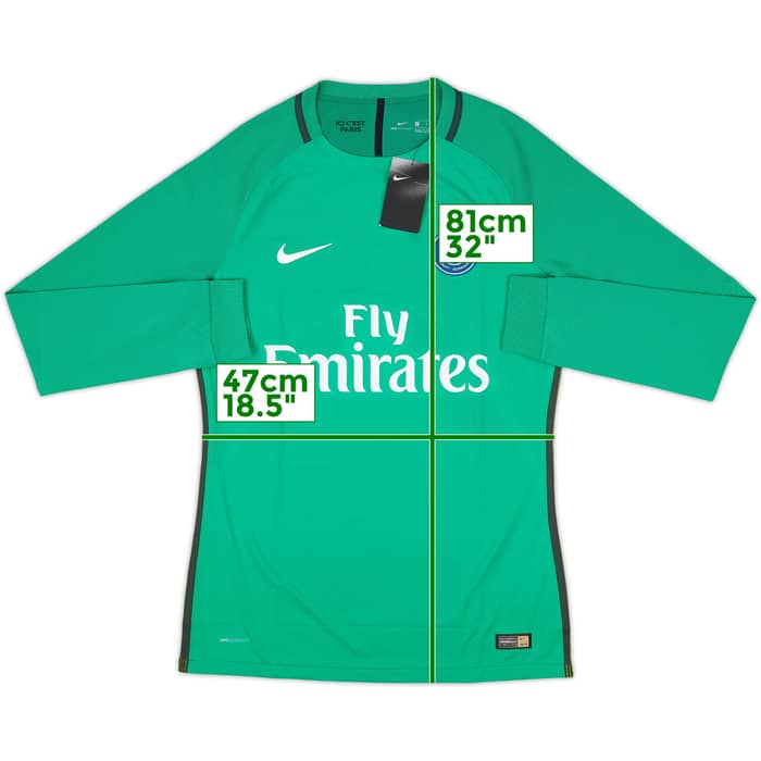 2016-17 Paris Saint-Germain Player Issue GK Shirt (L)