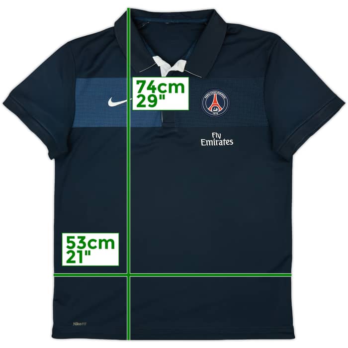 2009-10 Paris Saint-Germain Nike Polo Shirt - 8/10 - (L)