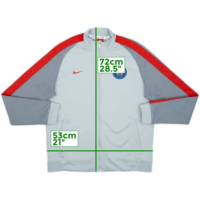 2017-18 Paris Saint-Germain Nike Track Jacket - 8/10 - (L)