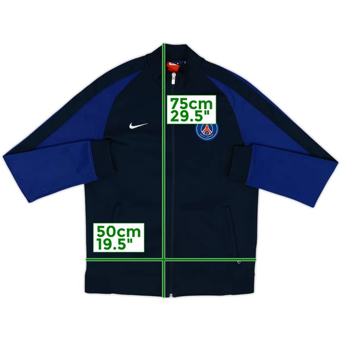 2017-18 Paris Saint-Germain Nike Track Jacket - 8/10 - (M)