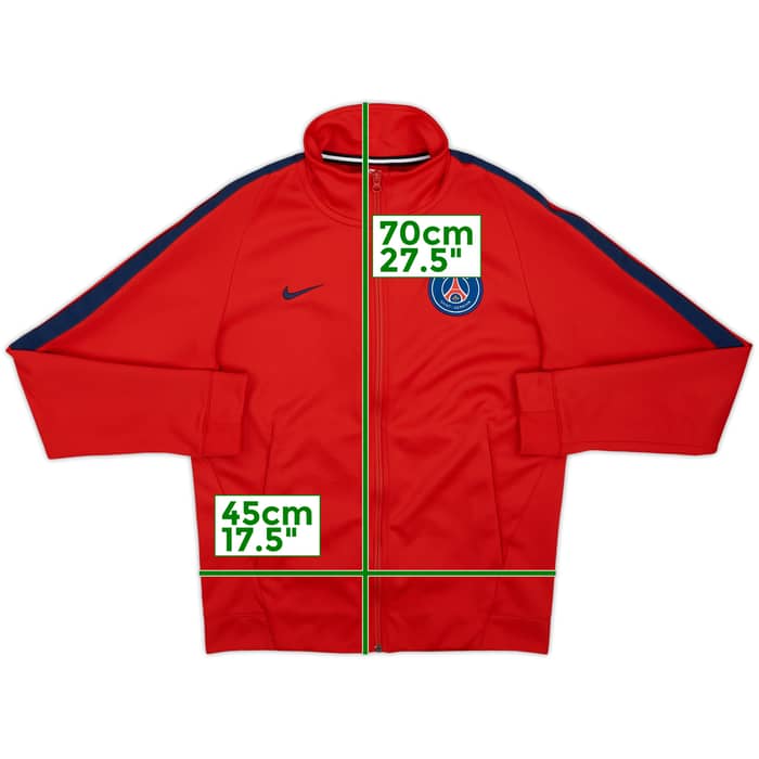 2017-18 Paris Saint-Germain Nike Track Jacket - 7/10 - (S)