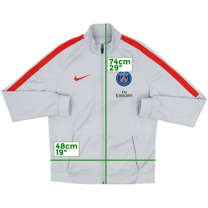 2017-18 Paris Saint-Germain Nike Track Jacket - 7/10 - (M)