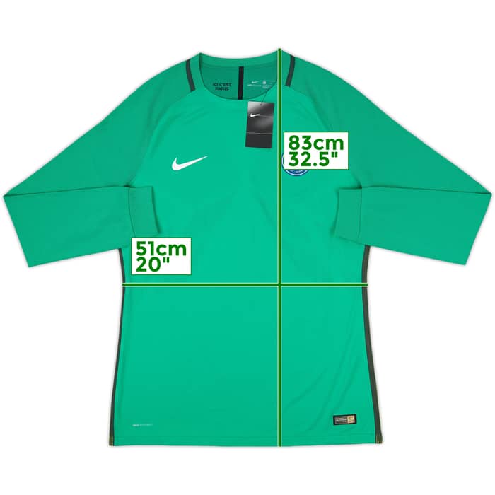 2016-17 Paris Saint-Germain Player Issue GK Shirt (L)