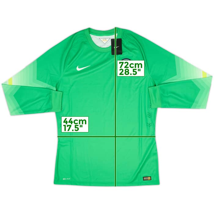 2014-15 Paris Saint-Germain Player Issue GK Shirt (XL)