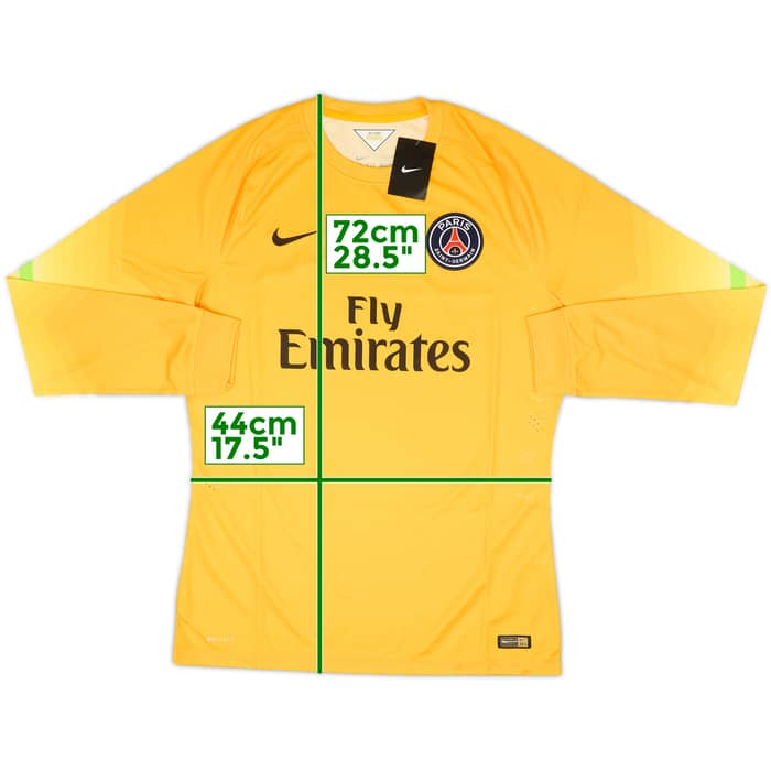 2014-15 Paris Saint-Germain Player Issue GK Shirt (XL)