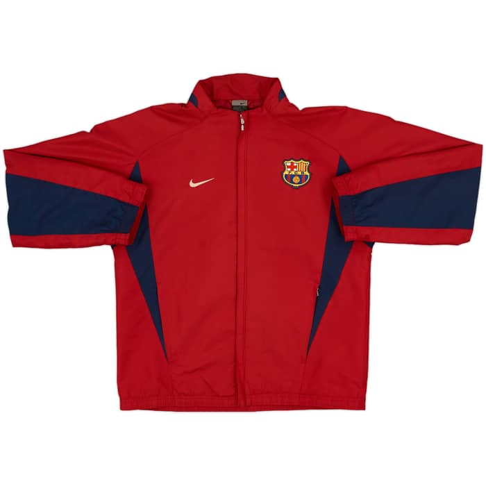 2003-04 Barcelona Nike Track Jacket - 5/10 - (XL.Boys)