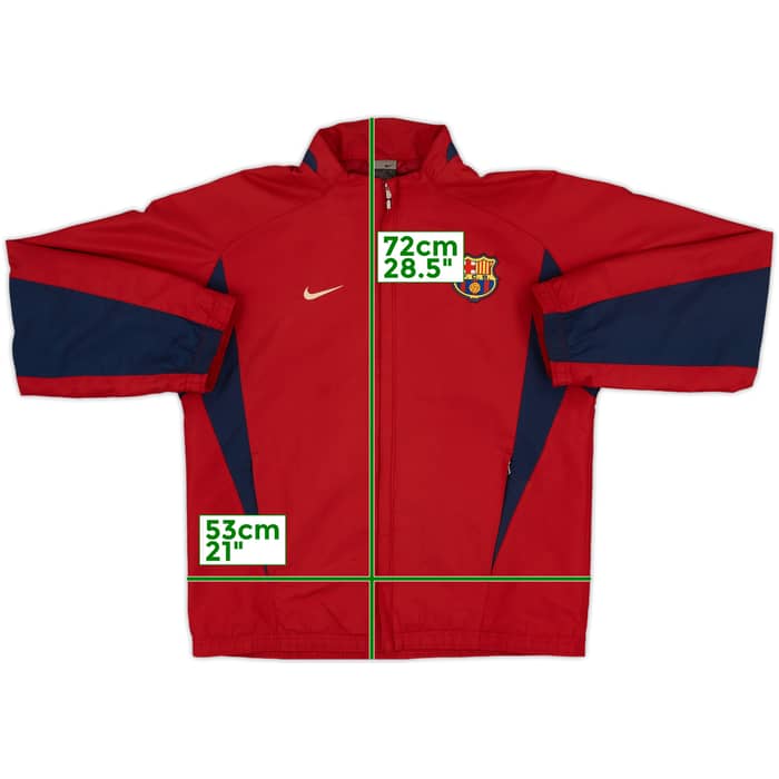 2003-04 Barcelona Nike Track Jacket - 5/10 - (XL.Boys)