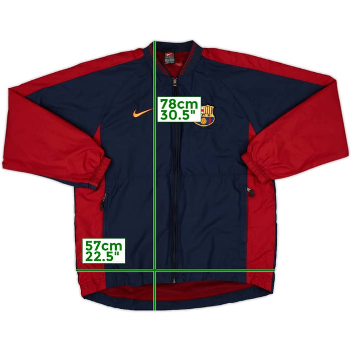1998-99 Barcelona Nike Track Jacket - 9/10 - (S)
