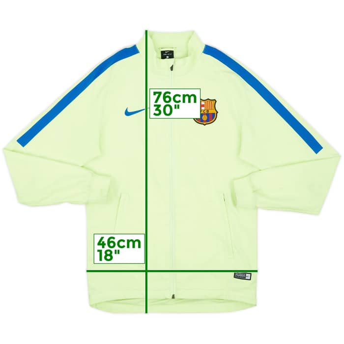 2017-18 Barcelona Nike Track Jacket - 8/10 - (S)