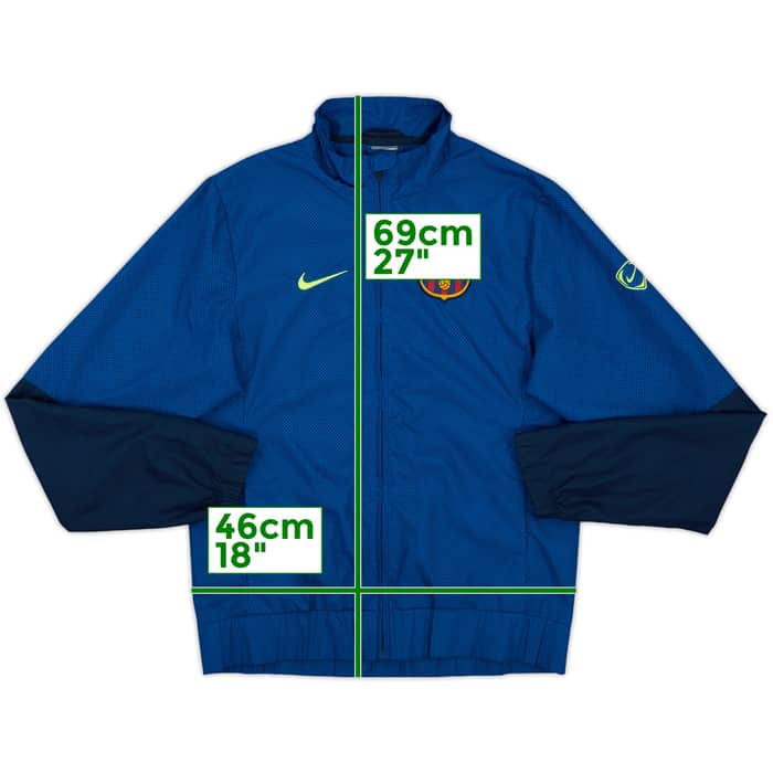 2009-10 Barcelona Nike Track Jacket - 8/10 - (S)