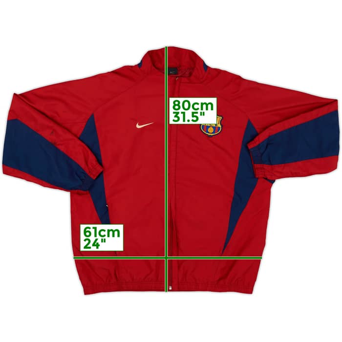 2002-03 Barcelona Nike Track Jacket - 6/10 - (L)