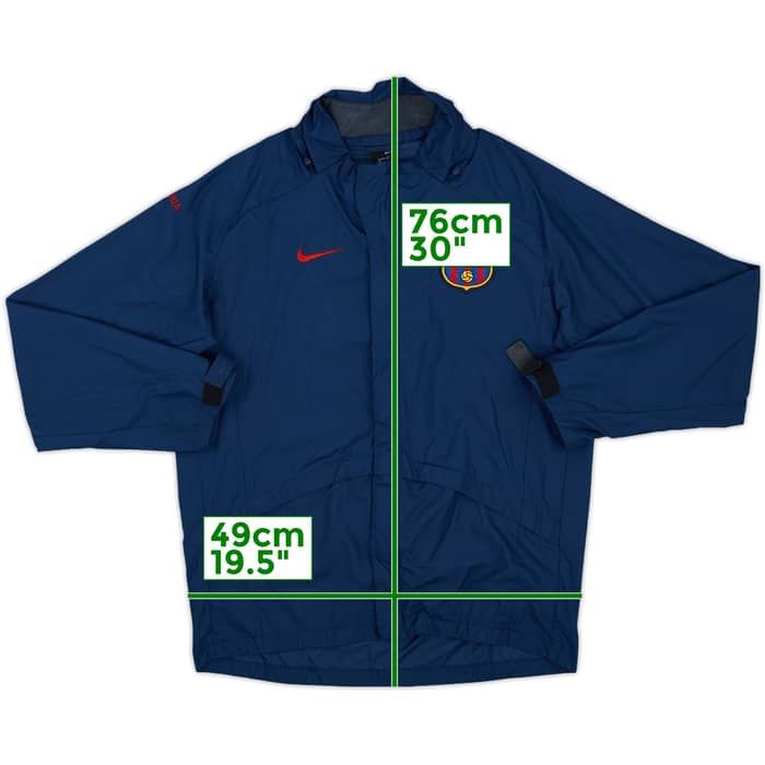 2006-07 Barcelona Nike Rain Jacket - 9/10 - (S)