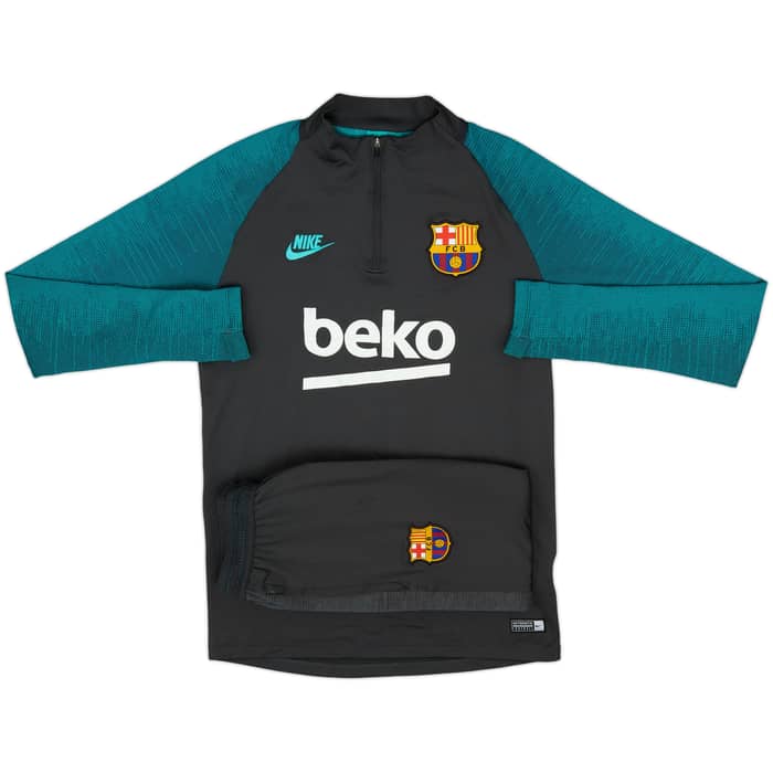 2019-20 Barcelona Nike 1/4 Zip Tracksuit - 5/10 - (S)