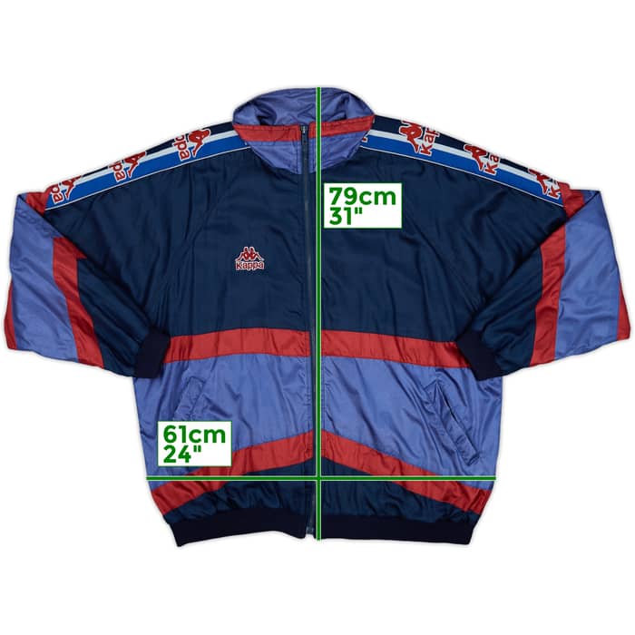1995-97 Barcelona Kappa Track Jacket - 8/10 - (XL)