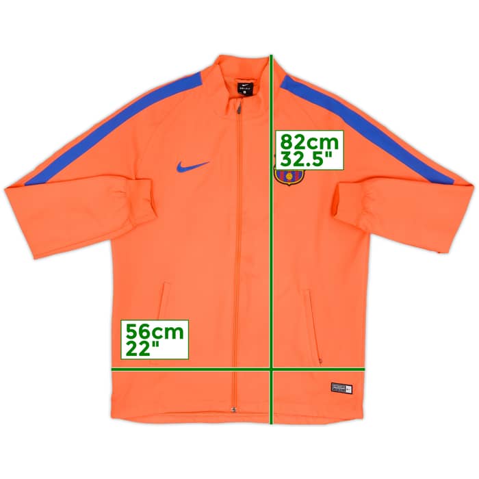 2016-17 Barcelona Nike Track Jacket - 8/10 - (L)