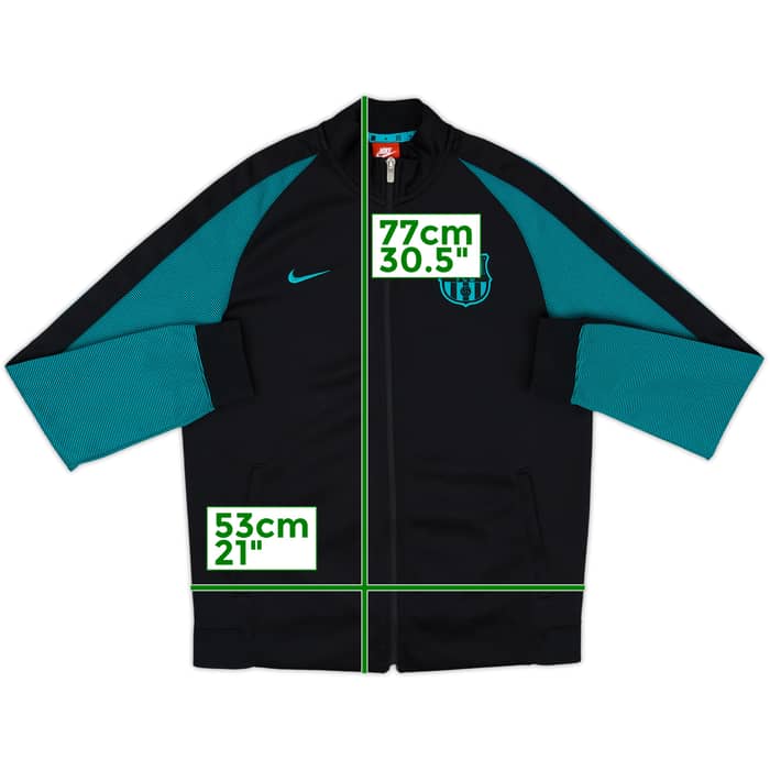 2016-17 Barcelona Nike Track Jacket - 9/10 - (L)
