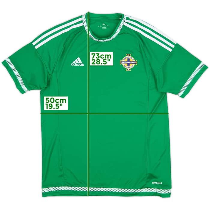 2015 Northern Ireland Home Shirt - 9/10 - (M)