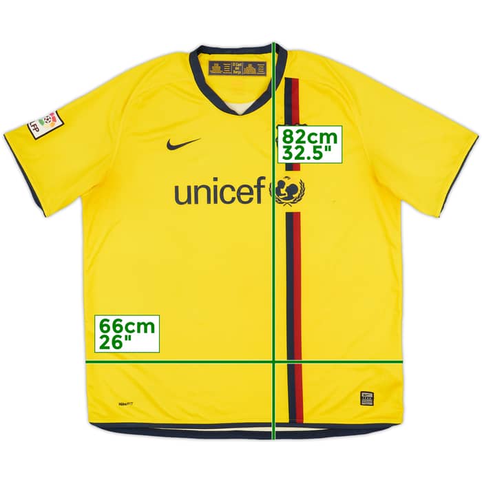 2008-10 Barcelona Away Shirt - 5/10 - (XXL)