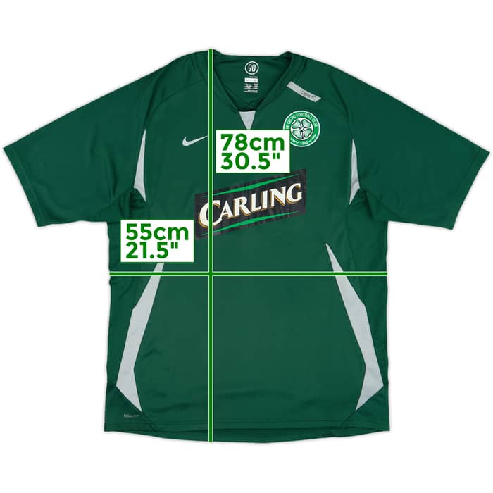 2007-08 Celtic Nike Training Shirt - 8/10 - (L)