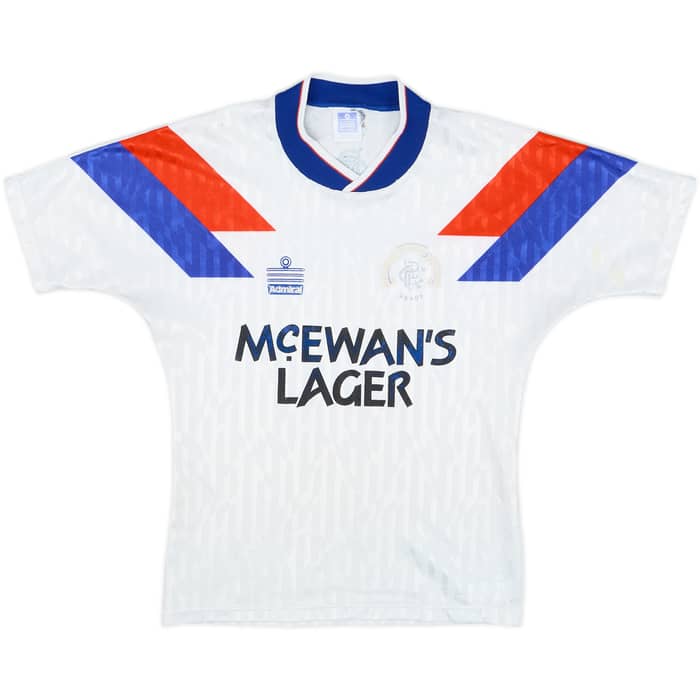 1990-92 Rangers Away Shirt - 4/10 - (XL.Boys)