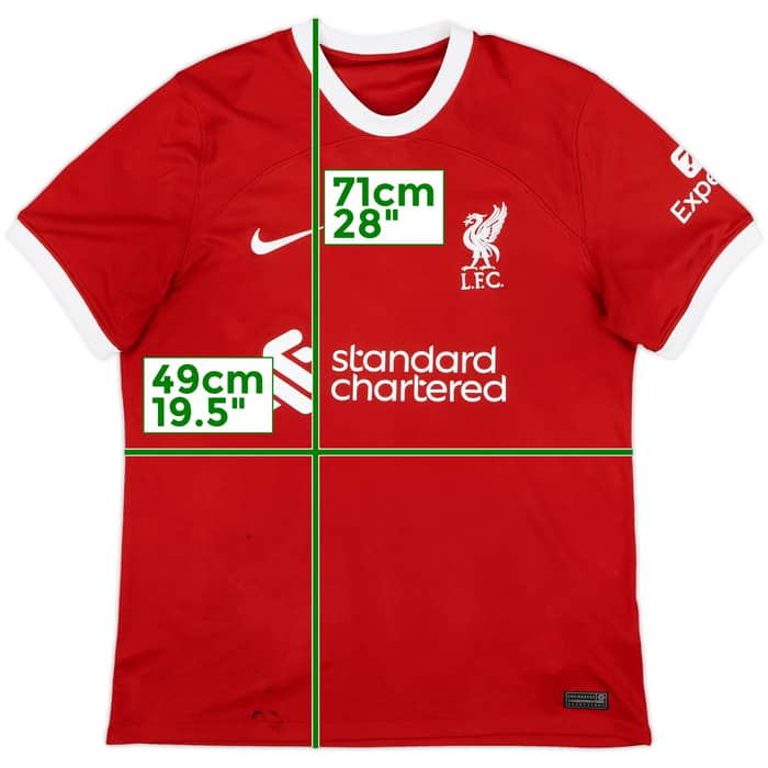 2023-24 Liverpool Home Shirt - 6/10 - (M)