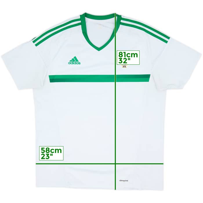 2016-17 Northern Ireland Away Shirt - 7/10 - (XL)