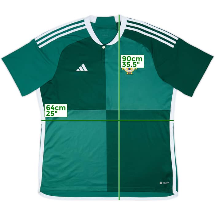 2022-24 Northern Ireland Home Shirt - 9/10 - (XXL)