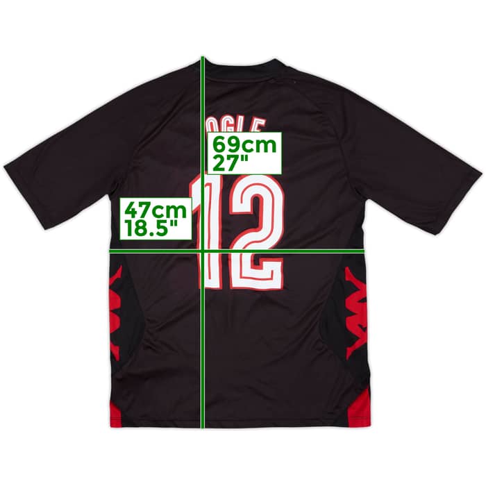 2015-16 Crusaders Home Shirt Ogle #12 - 8/10 - (M)