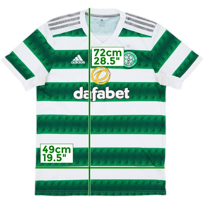 2022-23 Celtic Home Shirt - 7/10 - (M)
