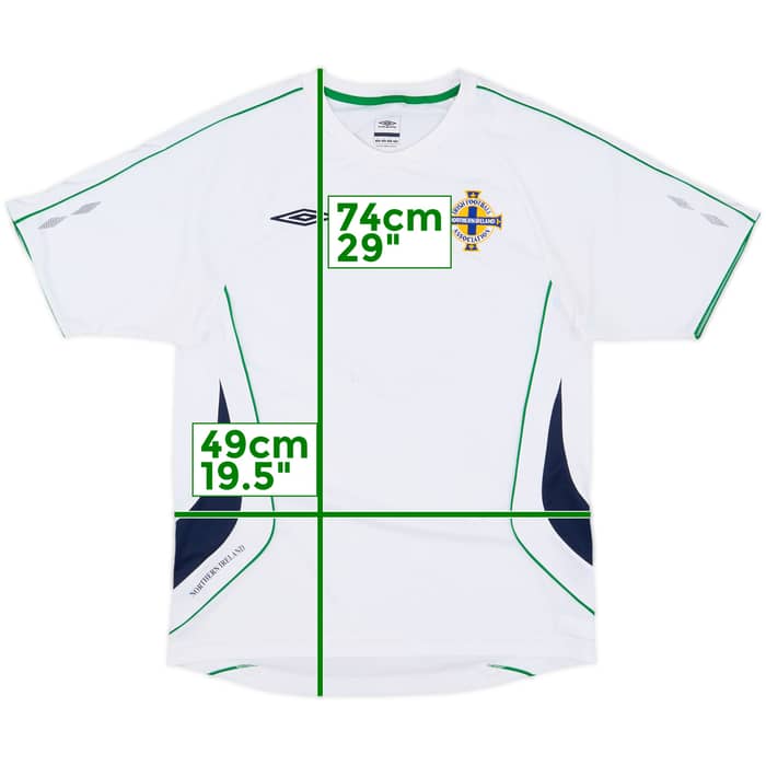 2006-07 Northern Ireland Umbro Training Shirt - 6/10 - (M)