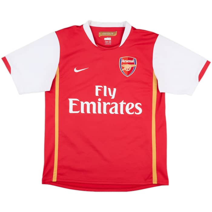 2006-08 Arsenal Home Shirt Rosicky #7 - 6/10 - (S)