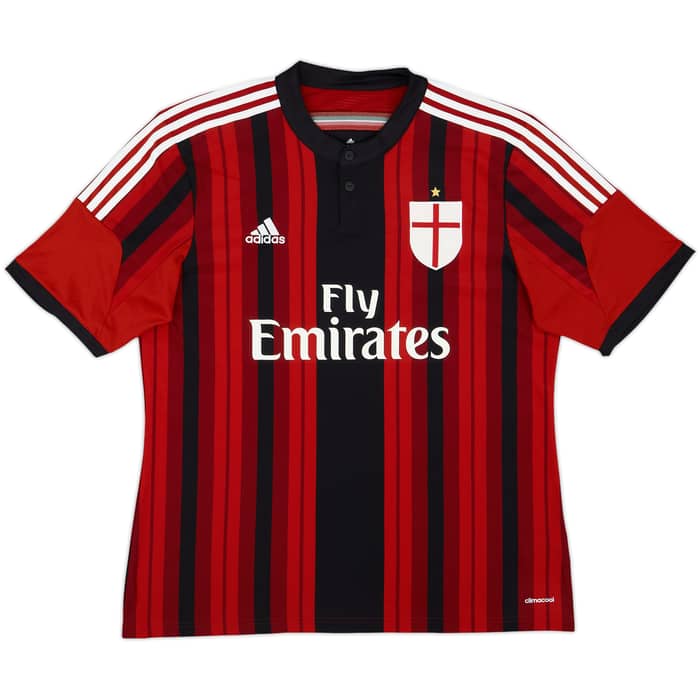 2014-15 AC Milan Home Shirt - 10/10 - (XL)